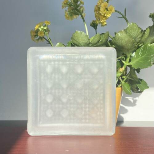 Daisy Button Sandblasted Glass Paver